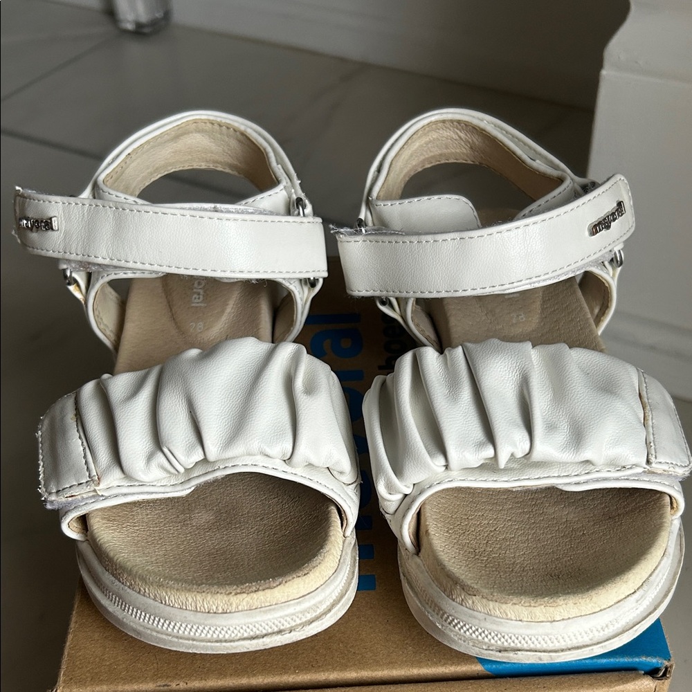 Mayoral White Kids Sandals